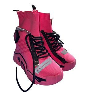 Brand : Anthony Wang, Approx. 4" hidden wedge heel | Approx. 2" platform sole